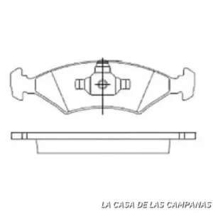 078-12026 PASTILLA DE FRENO