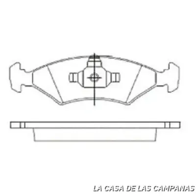 078-12026 PASTILLA DE FRENO