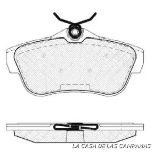 078-141823 PASTILLA DE FRENO