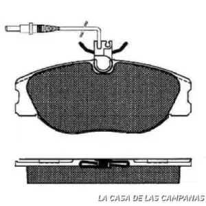 078-150046 PASTILLA DE FRENO