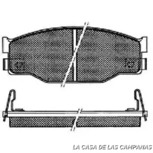 078-180606 PASTILLA DE FRENO