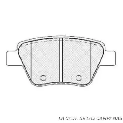 078-181967 PASTILLA DE FRENO