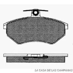 078-190011 PASTILLA DE FRENO