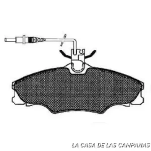 078-190107 PASTILLA DE FRENO