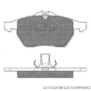 078-190128 PASTILLA DE FRENO