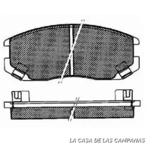 078-190129 PASTILLA DE FRENO