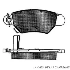 078-190271 PASTILLA DE FRENO