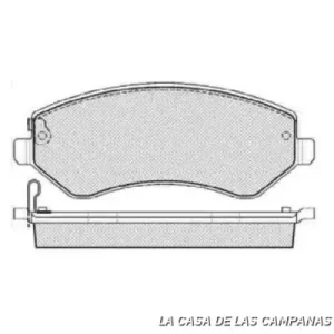 078-190512 PASTILLA DE FRENO