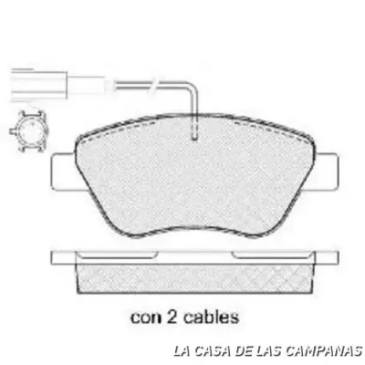 078-190944 PASTILLA DE FRENO