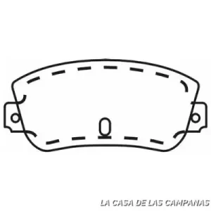 078-3027 PASTILLA DE FRENO