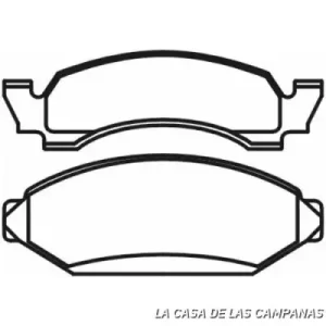 078-3034 PASTILLA DE FRENO