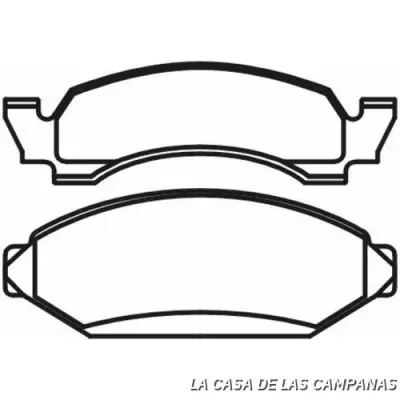 078-3034 PASTILLA DE FRENO