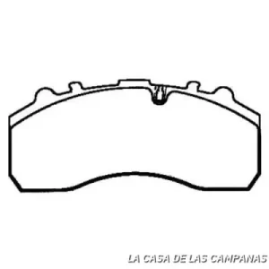 078-3120 PASTILLA DE FRENO