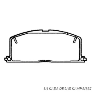 078-3142 PASTILLA DE FRENO