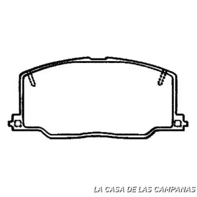 078-3144 PASTILLA DE FRENO