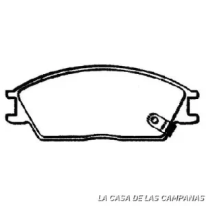 078-3157 PASTILLA DE FRENO