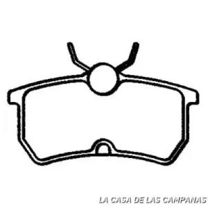 078-3184 PASTILLA DE FRENO