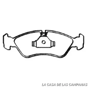 078-3187 PASTILLA DE FRENO