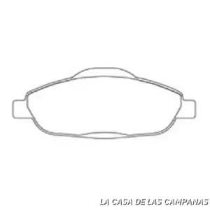 078-3221 PASTILLA DE FRENO