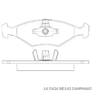 078-3223 PASTILLA DE FRENO