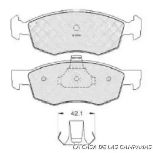 078-3231 PASTILLA DE FRENO