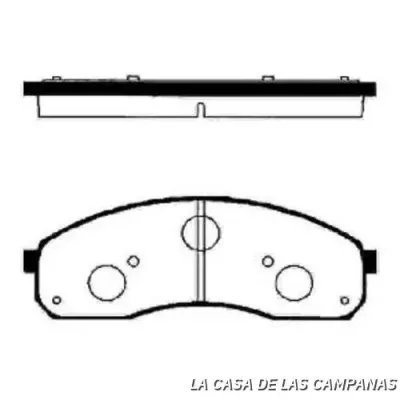 078-3235 PASTILLA DE FRENO