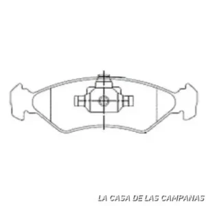 078-3236 PASTILLA DE FRENO