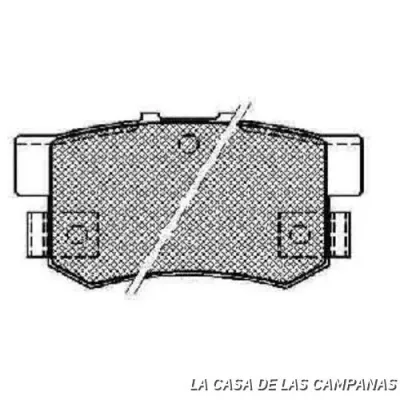 078-400083 PASTILLA DE FRENO