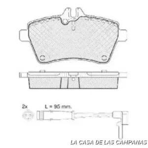 078-400938 PASTILLA DE FRENO