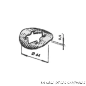 21041014 ARANDELA SEGURIDAD ACERO SERVO MIDLAND