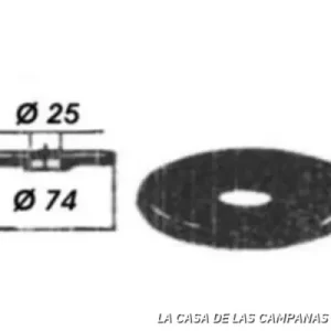 21501003 DIAFRAGMA VALVULA CONTROL SERVO TENSA