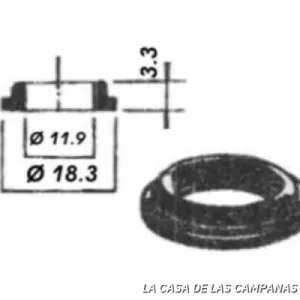 21501008 ARANDELA CIERRE CUBETA SERVO TENSA