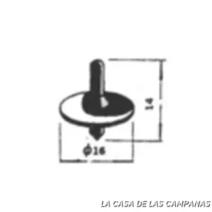 21501027 VALVULA RETENCION TROMPITO SERVO SELLO
