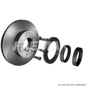 BD4005 DISCO DE FRENO DELANTERO
