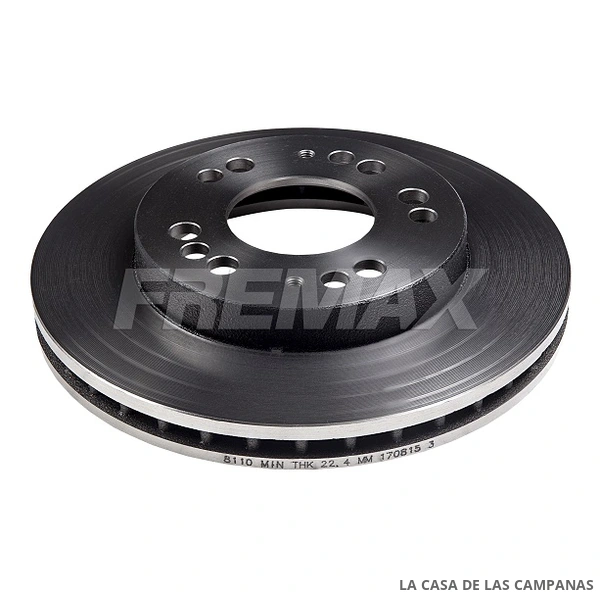 BD8110 DISCO DE FRENO DELANTERO - Imagen 2