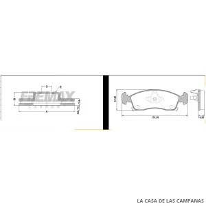 BDKIT42FF KIT DE FRENO DELANTERO