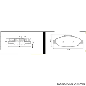 BDKIT47FF KIT DE FRENO DELANTERO