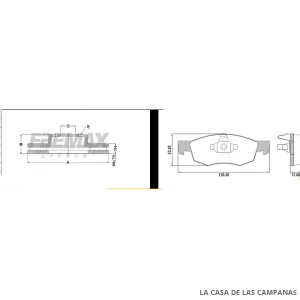 BDKIT51FF KIT DE FRENO DELANTERO