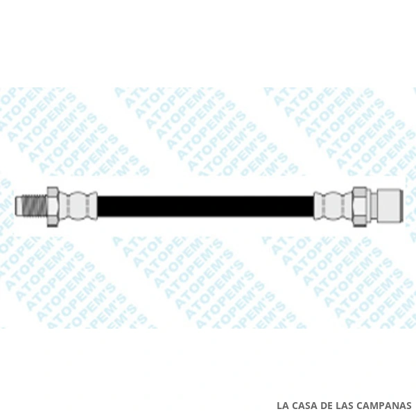 CF10029 FLEXIBLE DE FRENO TRASERO