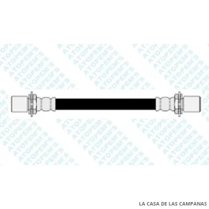 CF10035  FLEXIBLE DE FRENO TRASERO