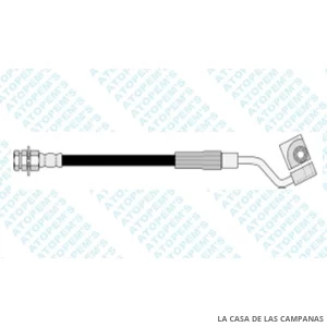 CF103201 FLEXIBLE DE FRENO DELANTERO