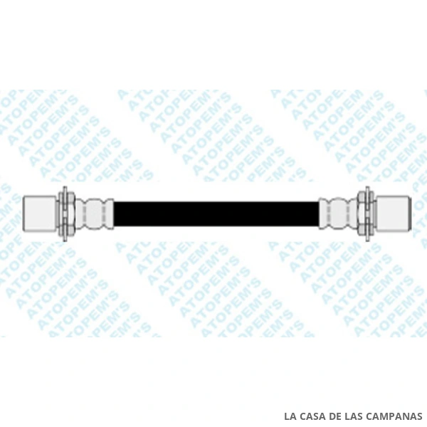 CF17001 FLEXIBLE DE FRENO DELANTERO