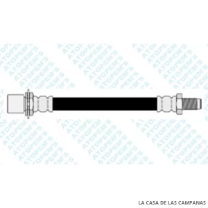 CF17004 FLEXIBLE DE FRENO TRASERO