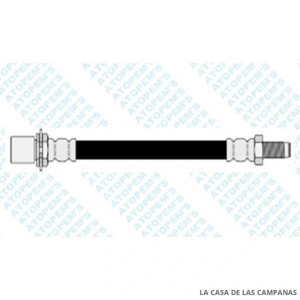 CF17004 FLEXIBLE DE FRENO TRASERO