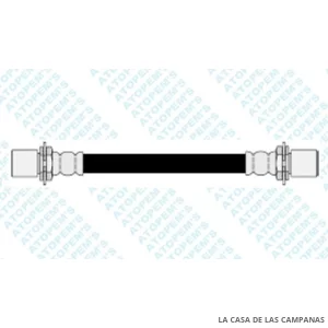 CF17010 FLEXIBLE DE FRENO DELANTERO