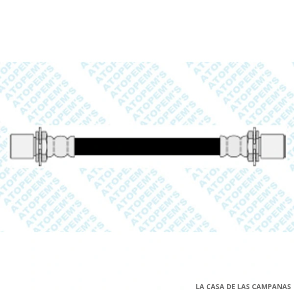 CF17010 FLEXIBLE DE FRENO DELANTERO