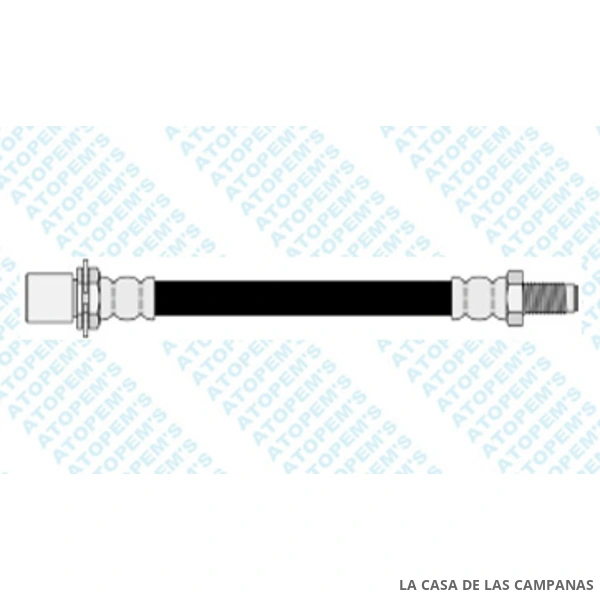 CF17012 FLEXIBLE DE FRENO TRASERO