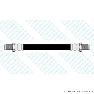CF17017  FLEXIBLE DE FRENO DELANTERO