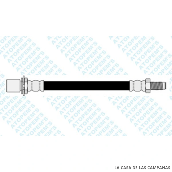 CF17022 FLEXIBLE DE FRENO TRASERO