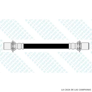CF17035  FLEXIBLE DE FRENO DELANTERO